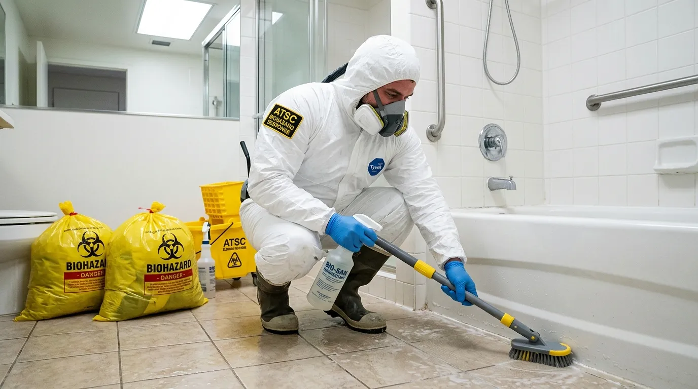 Decontamination equipment deployed for Blood Cleanup in Jessup